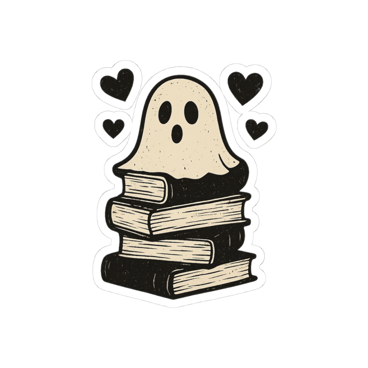 Love Ghost Stories Ink Sketch Sticker - Official stickers merchandise