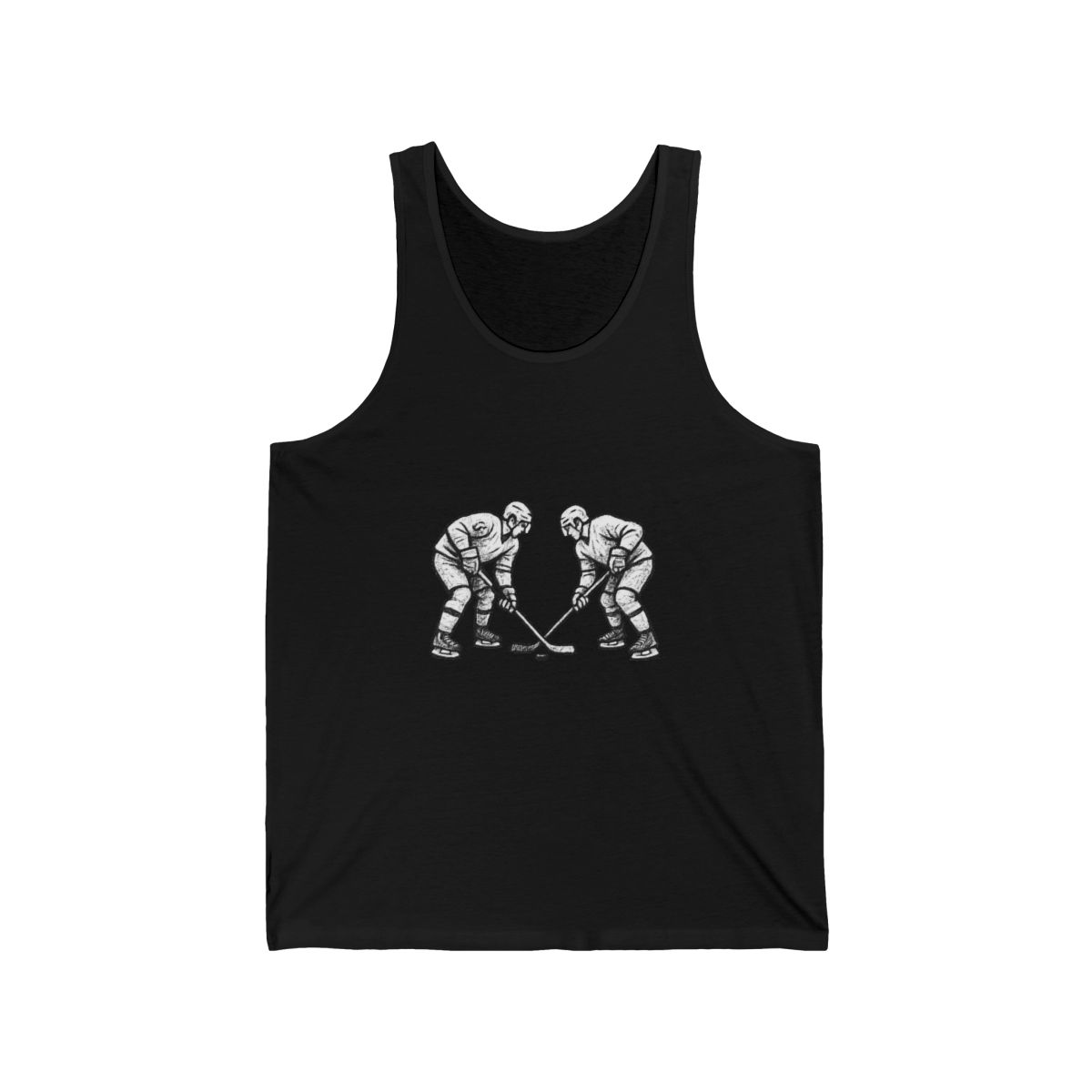 Dynamic Hockey Sketch Racerback Tank Top - Official tank-tops merchandise