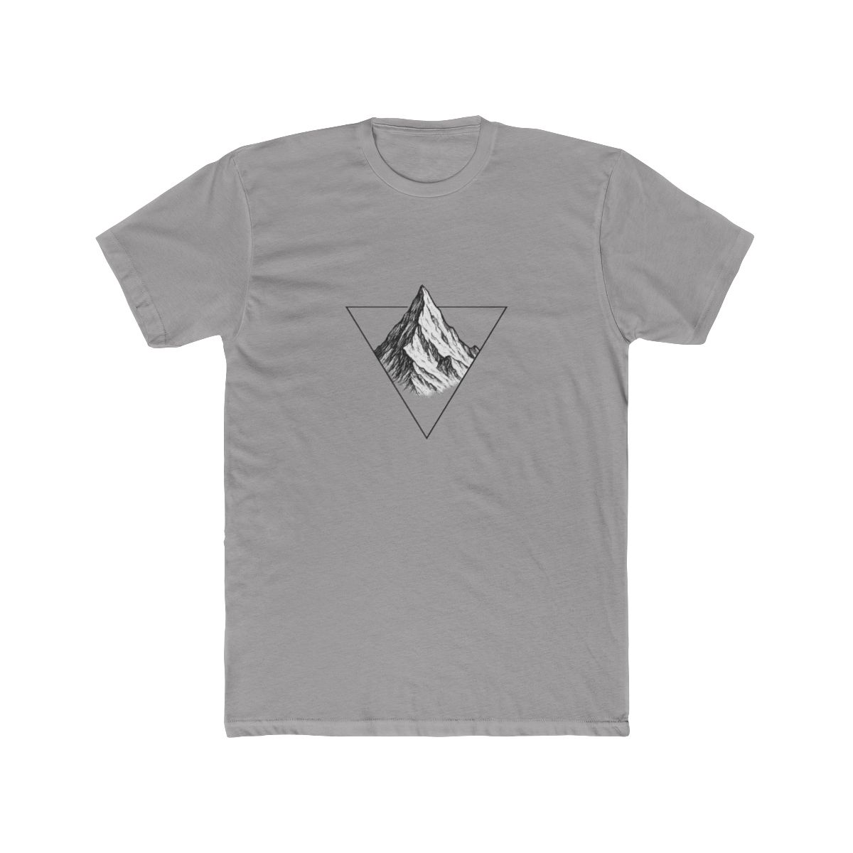 Minimalist Mountain Sketch T-Shirt - Official t-shirts merchandise