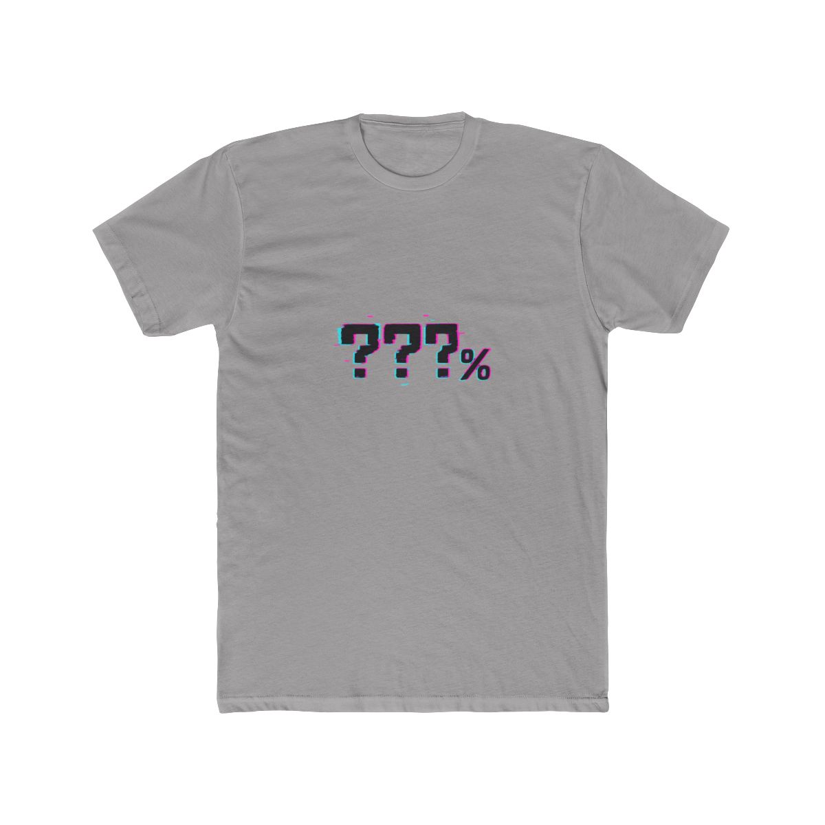 Mystery Percentage Minimalist Graphic T Shirt - Official t-shirts merchandise