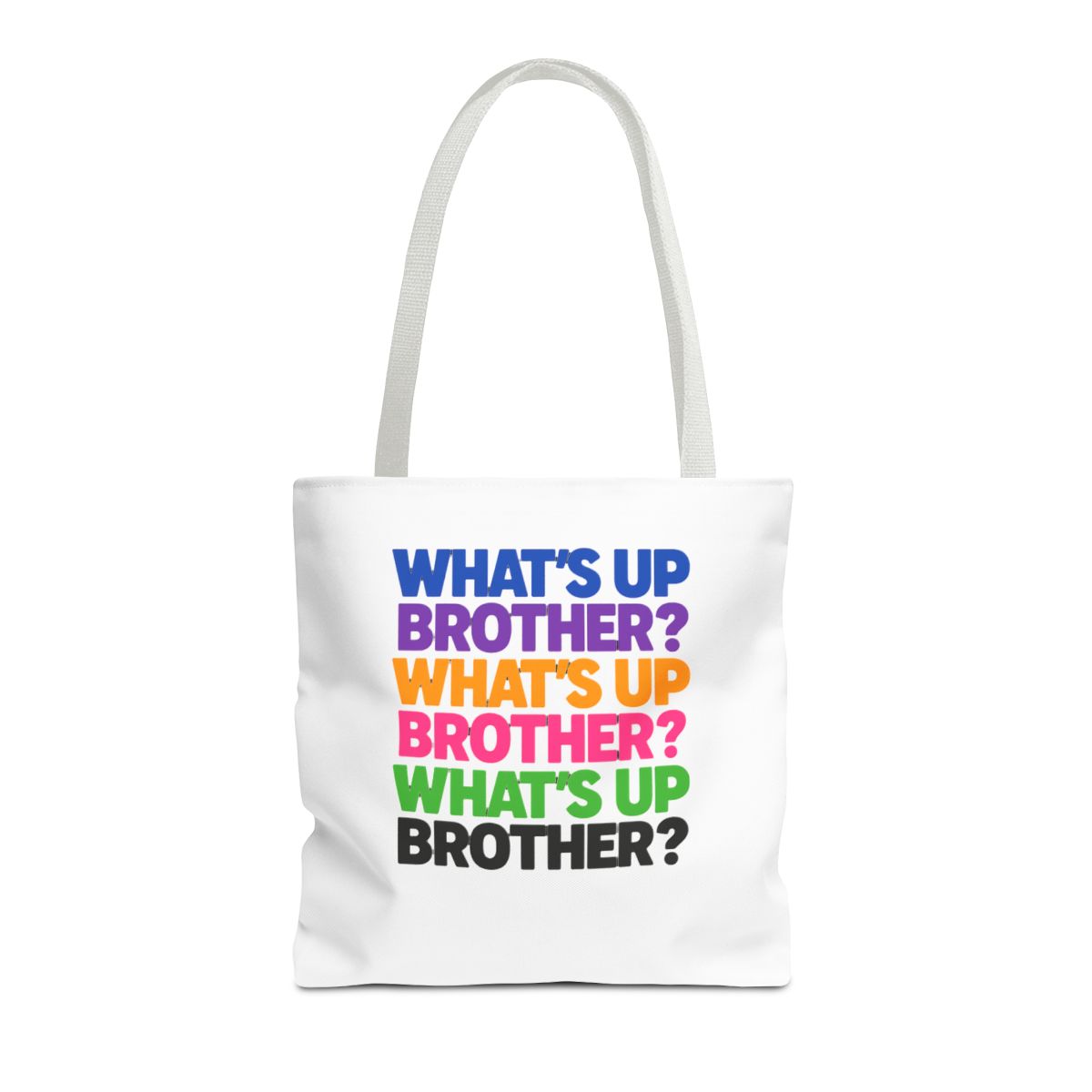 What's Up Brother Funny Sling Bag - alternate angle 3, merchandise