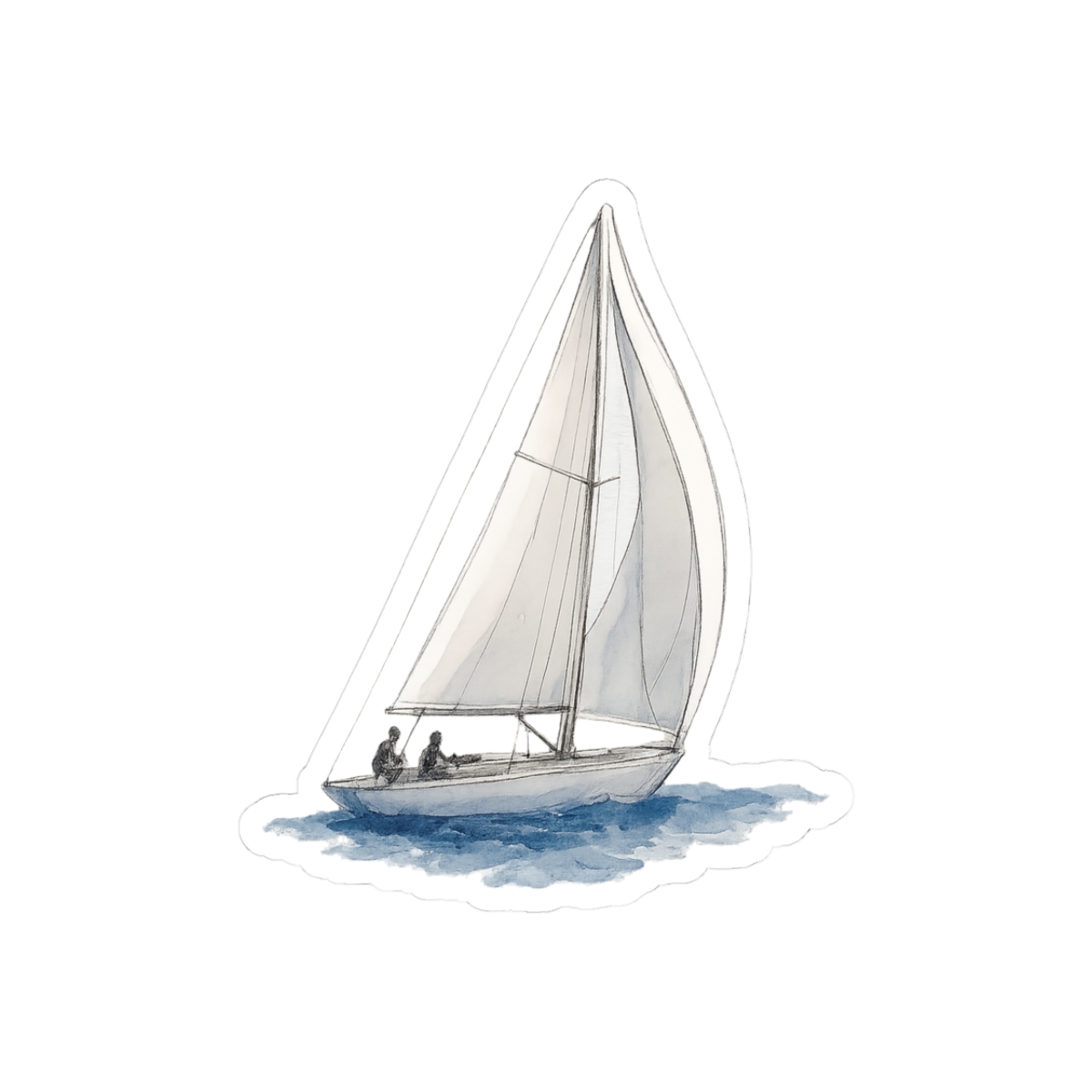 Knot A Clew Nautical Pun Sticker - Official stickers merchandise