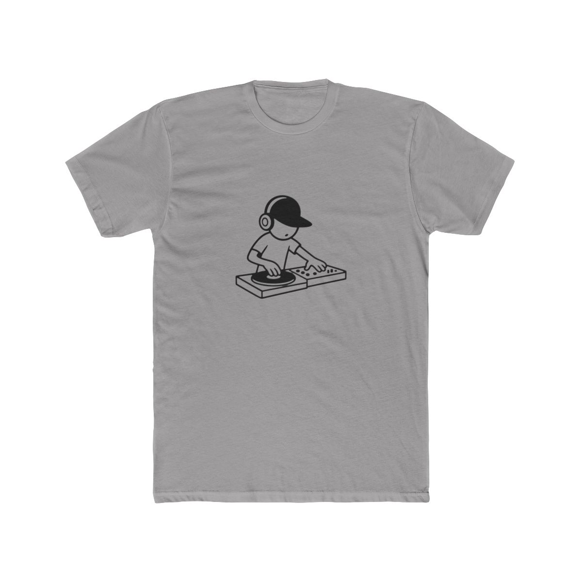 Minimalist DJ Sketch Line Art T Shirt - Official t-shirts merchandise