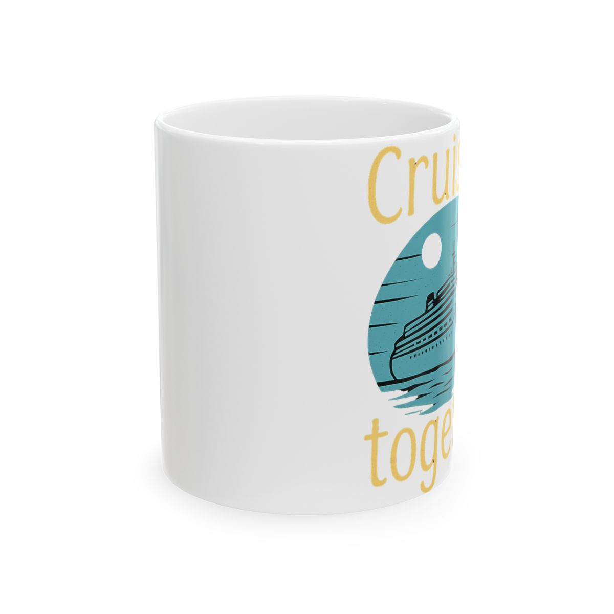 Cruising Together Boat Duo | Nautical Coffee Mug, Boating Gift, Sailor Cup - Official mugs merchandise