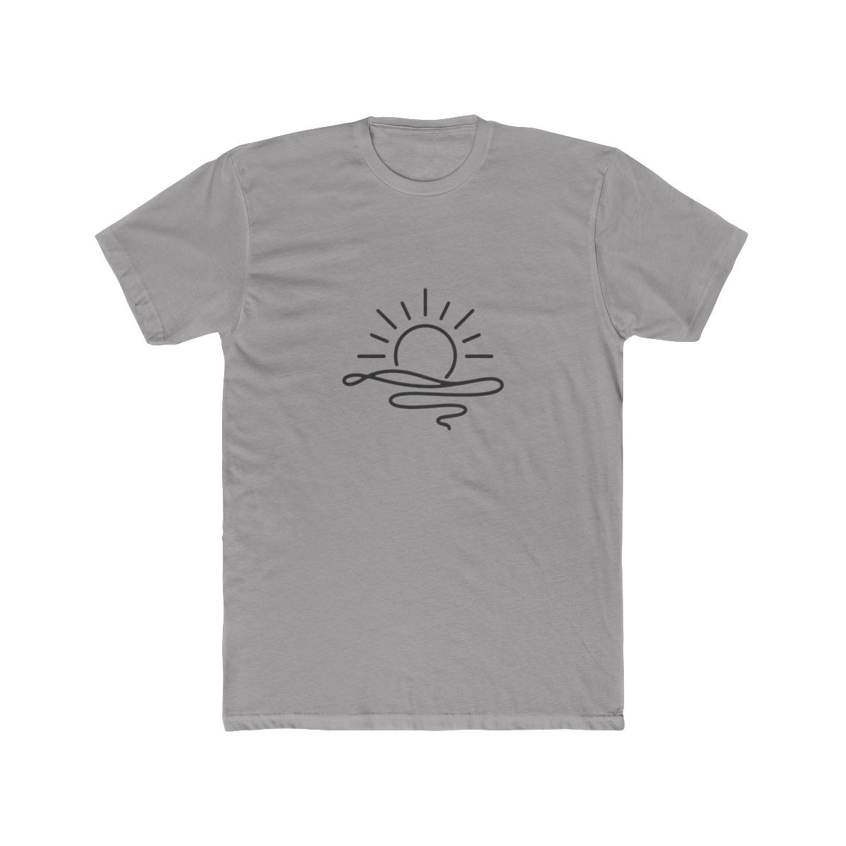 Serpentine Wave Sunrise Ocean Surf Beach T-Shirt - Official t-shirts merchandise