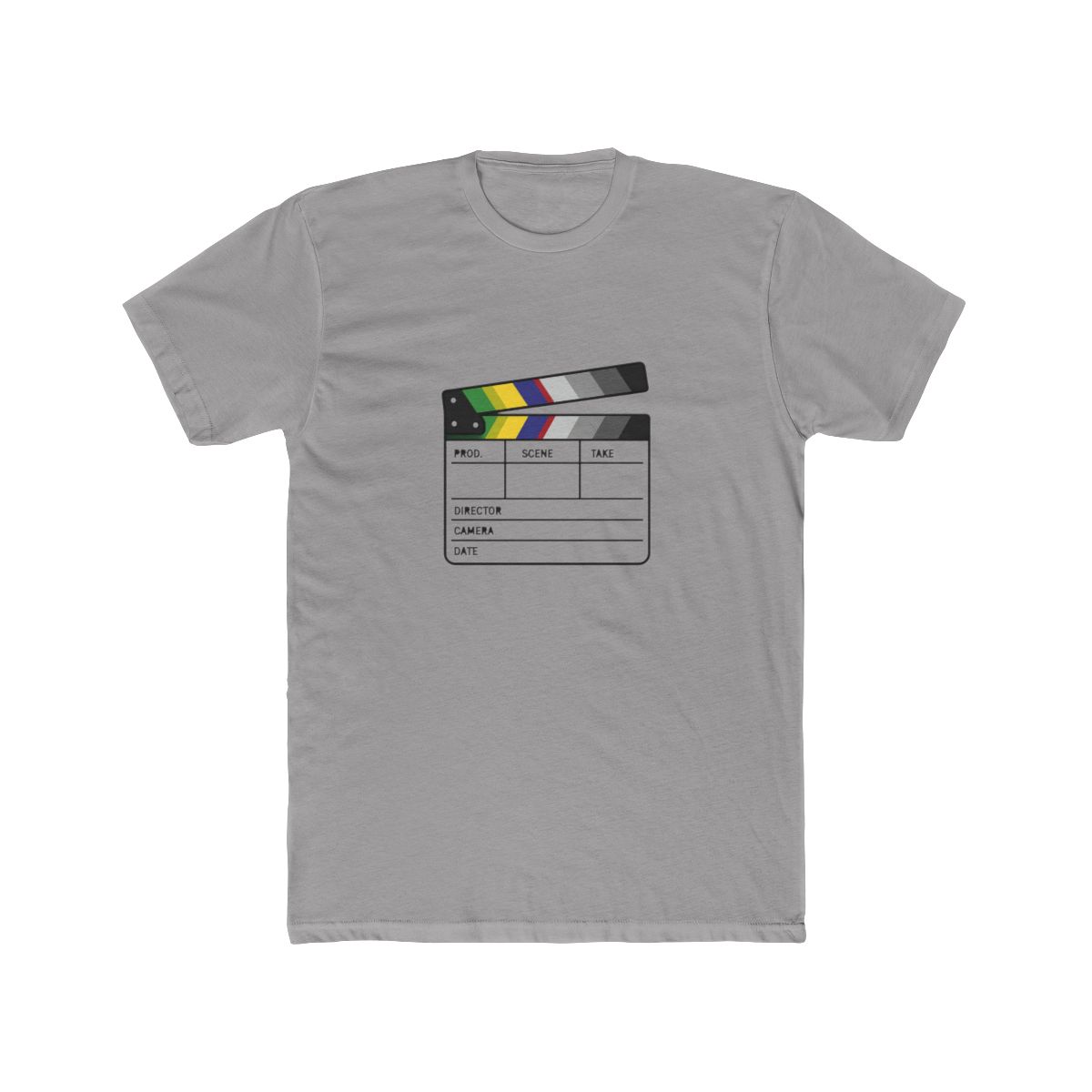 Cinematic Clapperboard Color Bars Retro Film T-Shirt - Official t-shirts merchandise