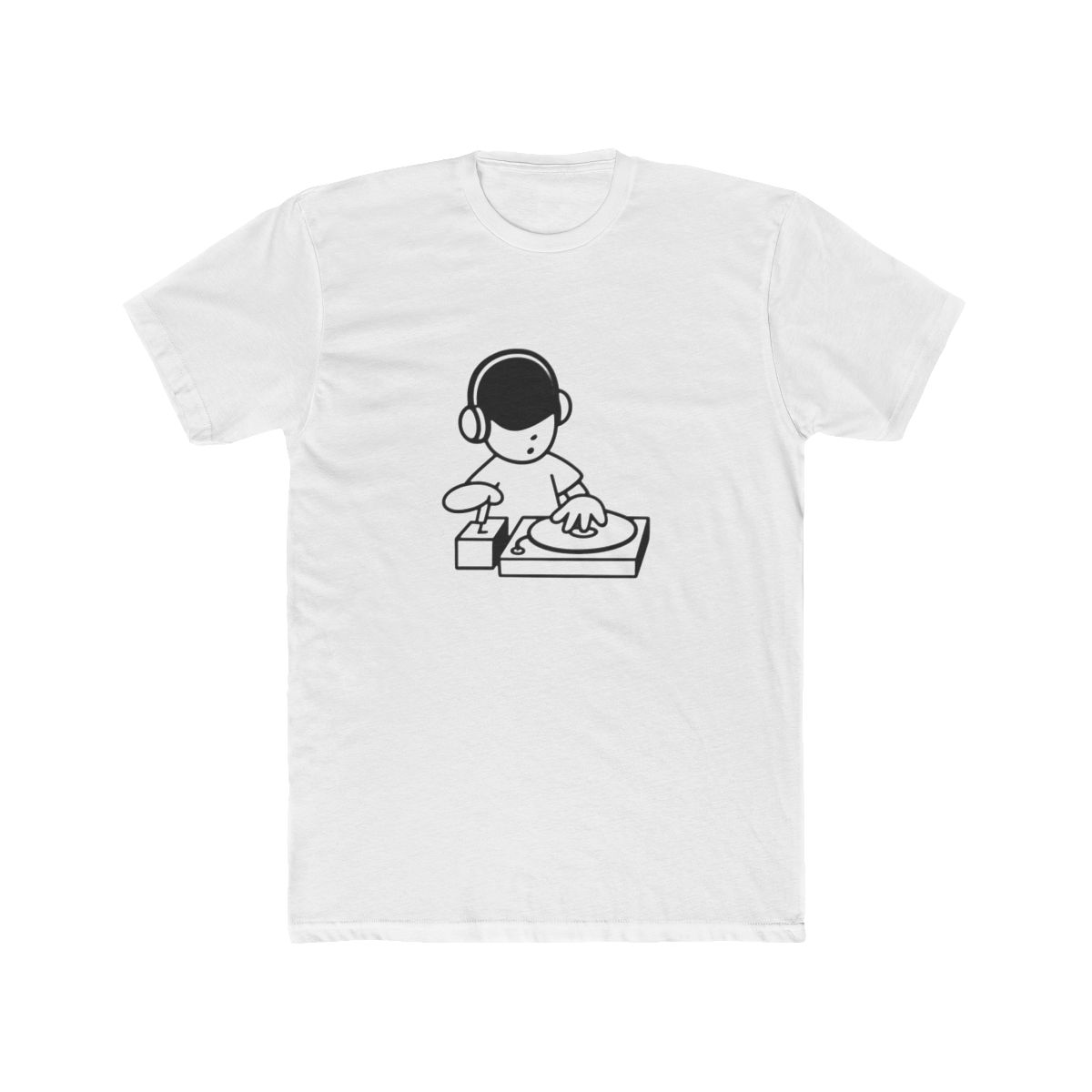 Dj Sketch Poly Cotton T Shirt - Official t-shirts merchandise