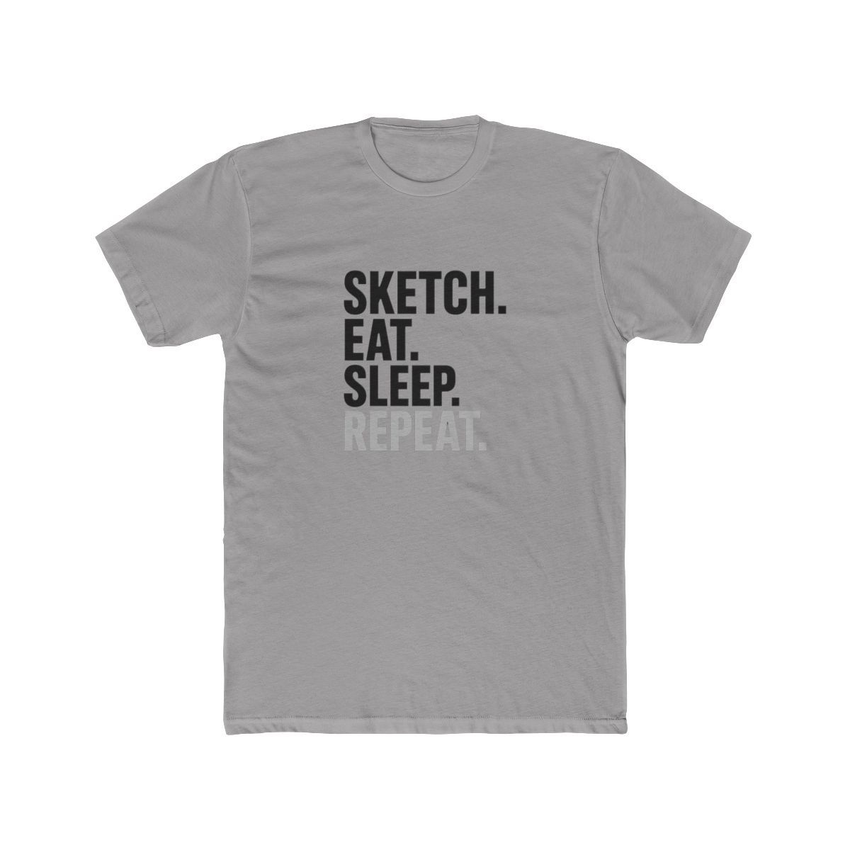 Sketch. Eat. Sleep. Repeat. T-Shirt - Official t-shirts merchandise