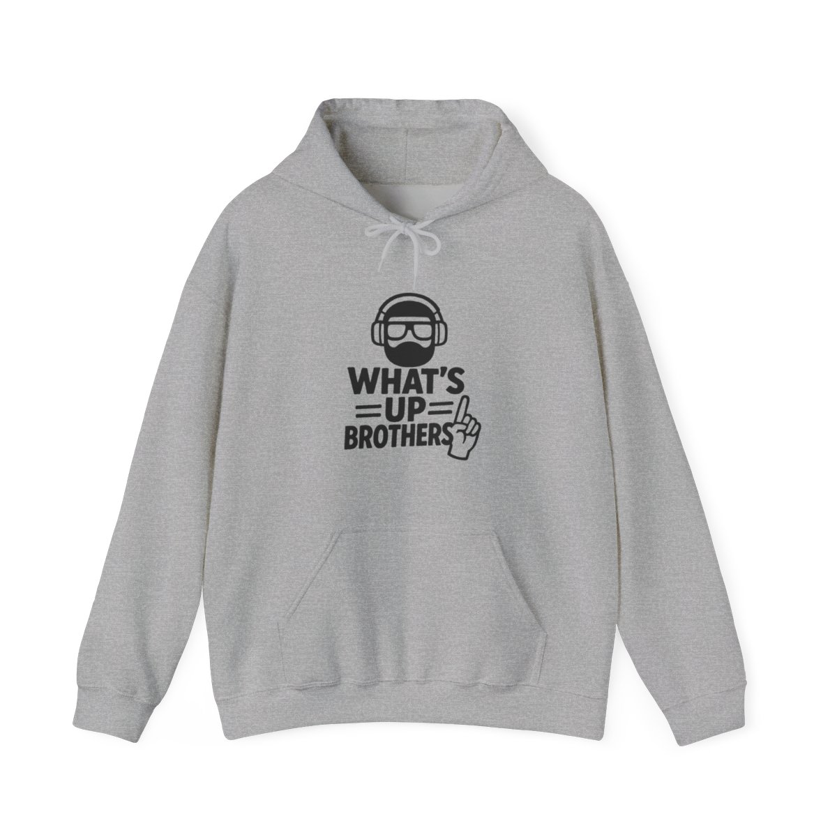 What's Up Brother Funny Streamer Meme Hoodie - Gaming Gift - Official hoodies merchandise