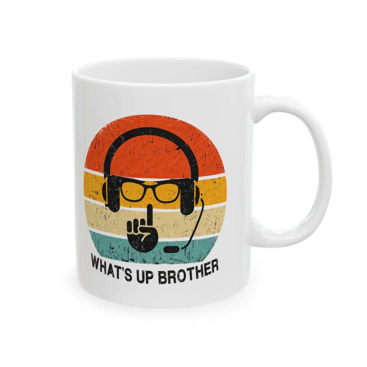 Sketch Streamer Whats Up Brother Funny Vintage Vid Coffee Mug - Official mugs merchandise