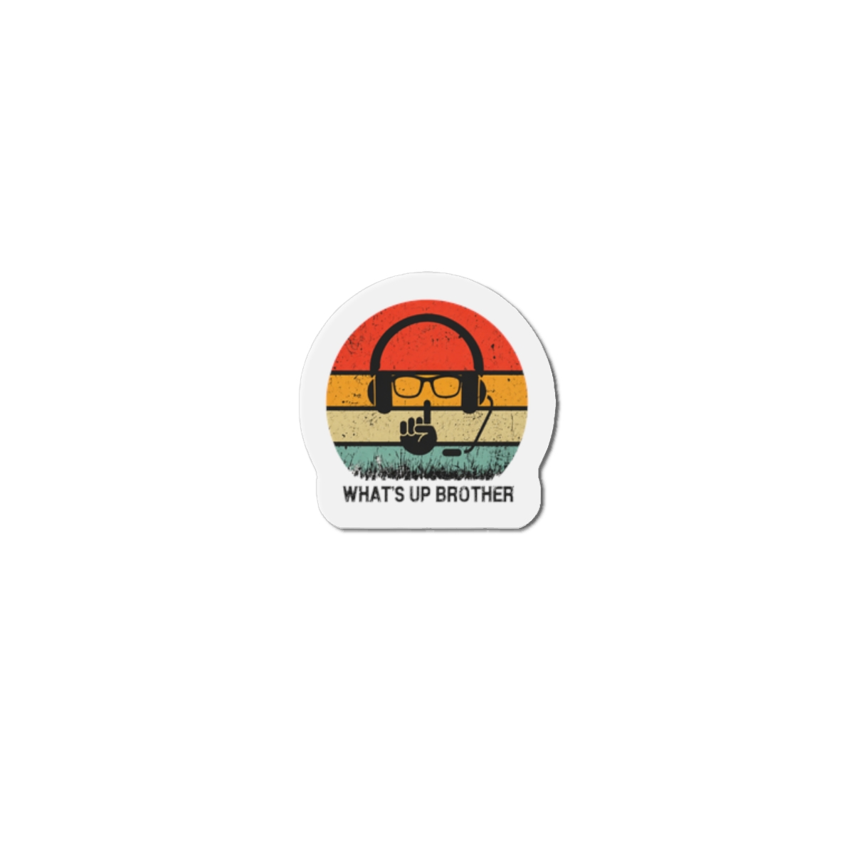 Sketch Streamer Whats Up Brother Funny Vintage Vid Magnet - Official hats merchandise