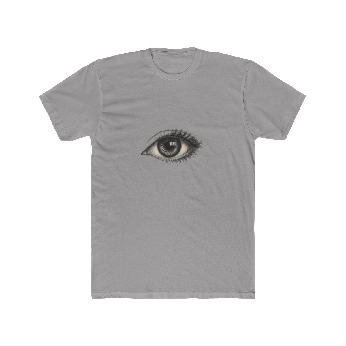 Eye Sketch Poly Cotton T Shirt - Official t-shirts merchandise