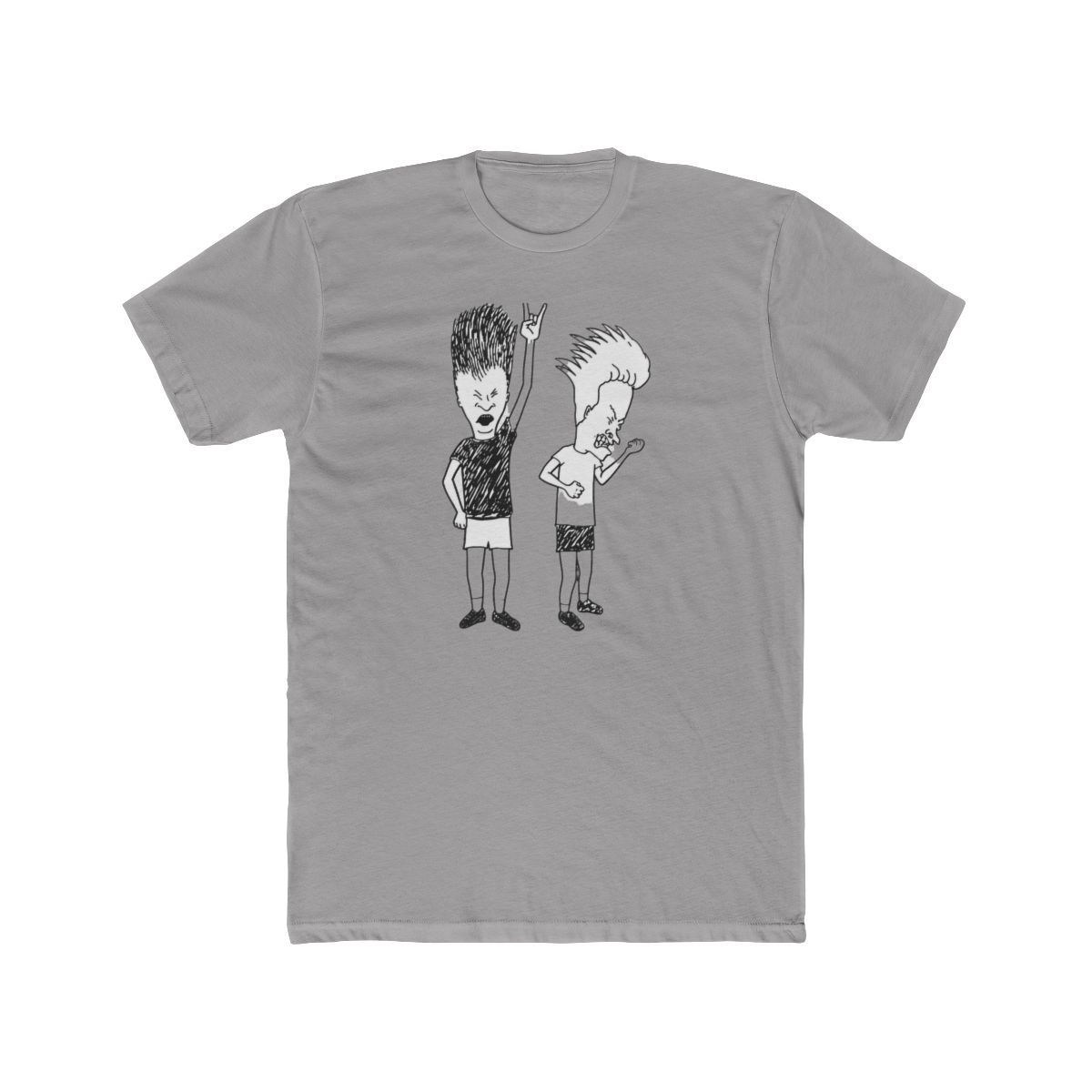 Beavis and Butthead Rock Out Sketch T Shirt - Official t-shirts merchandise