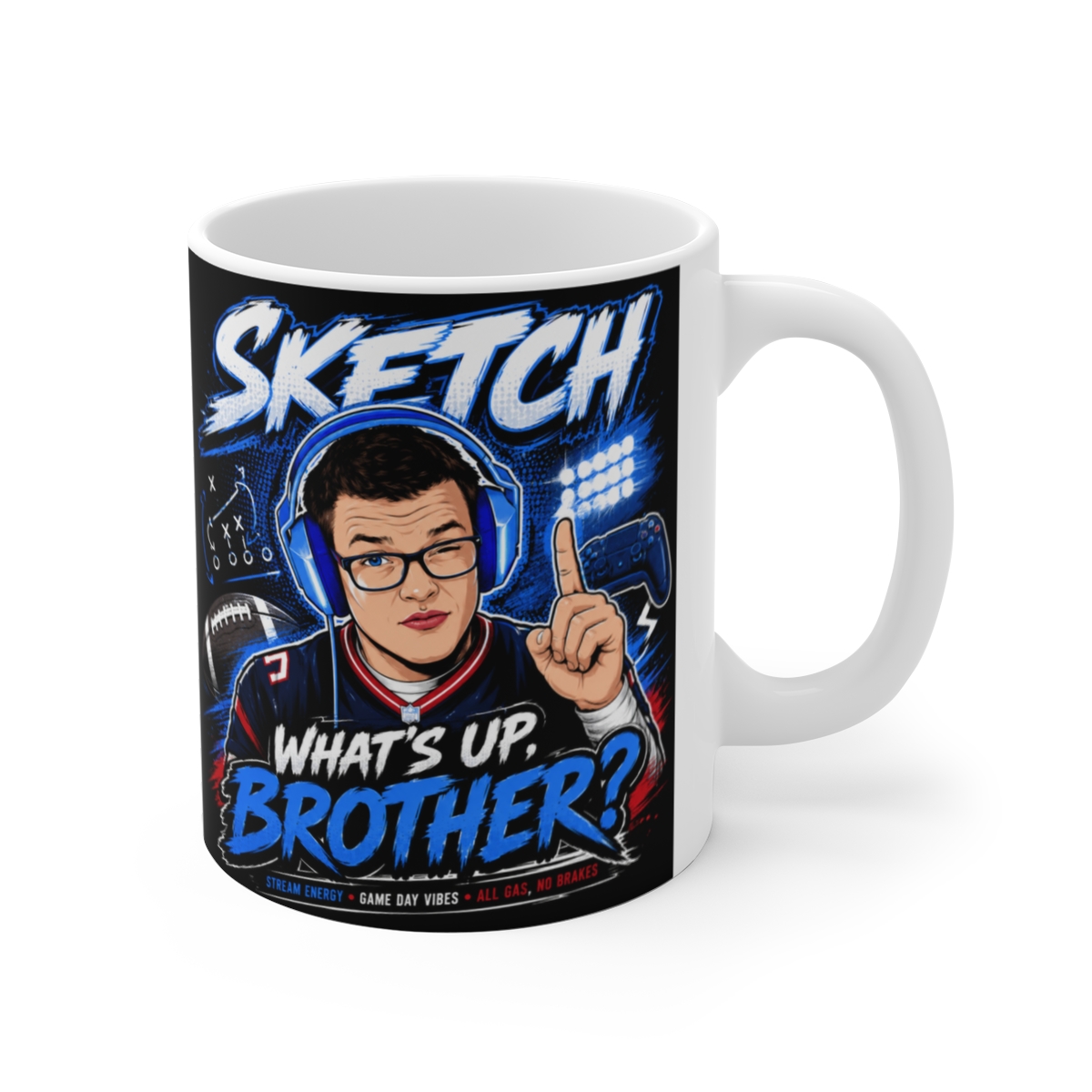 Sketch White Mug #4 - Official mugs merchandise
