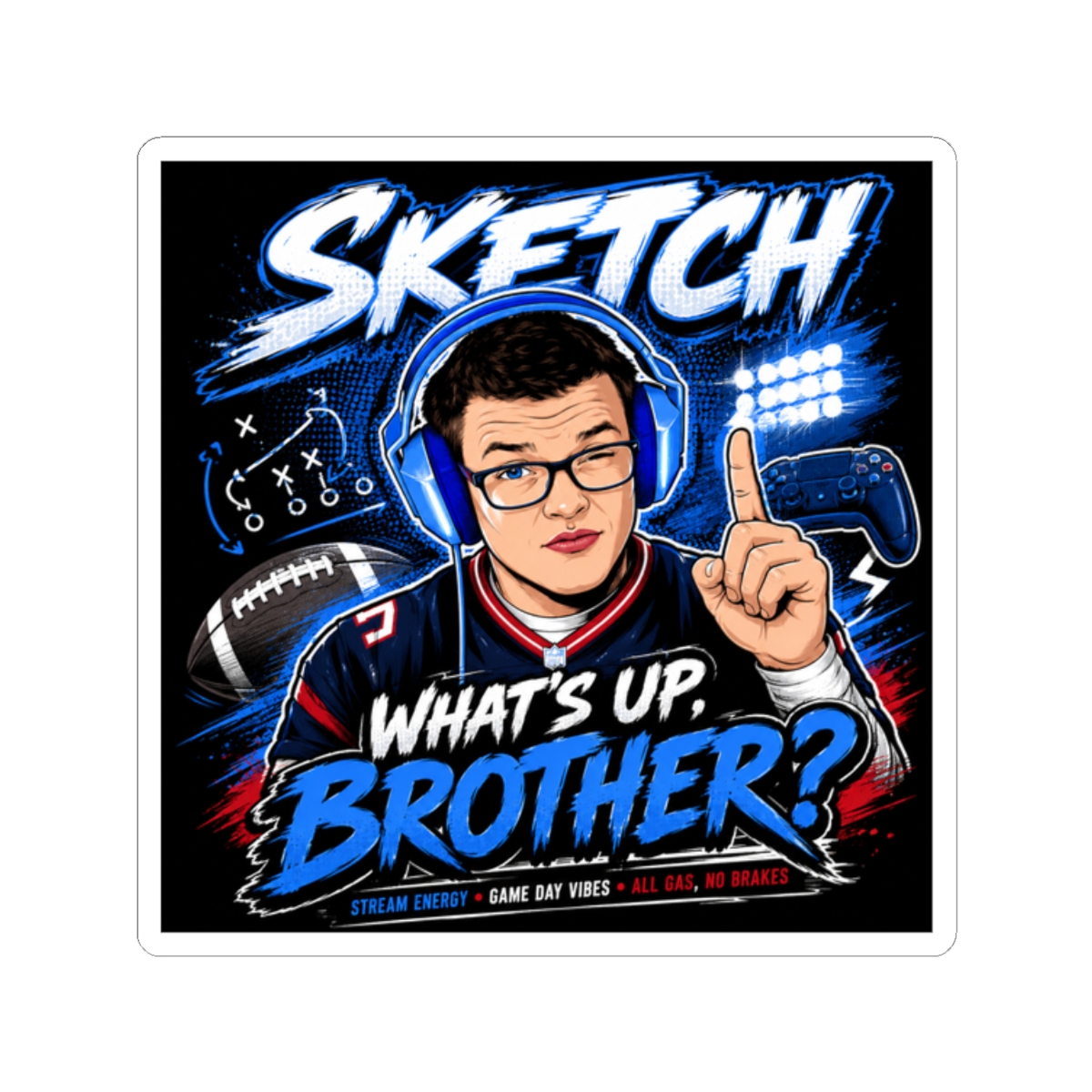 Sketch Sticker #4 - Official stickers merchandise