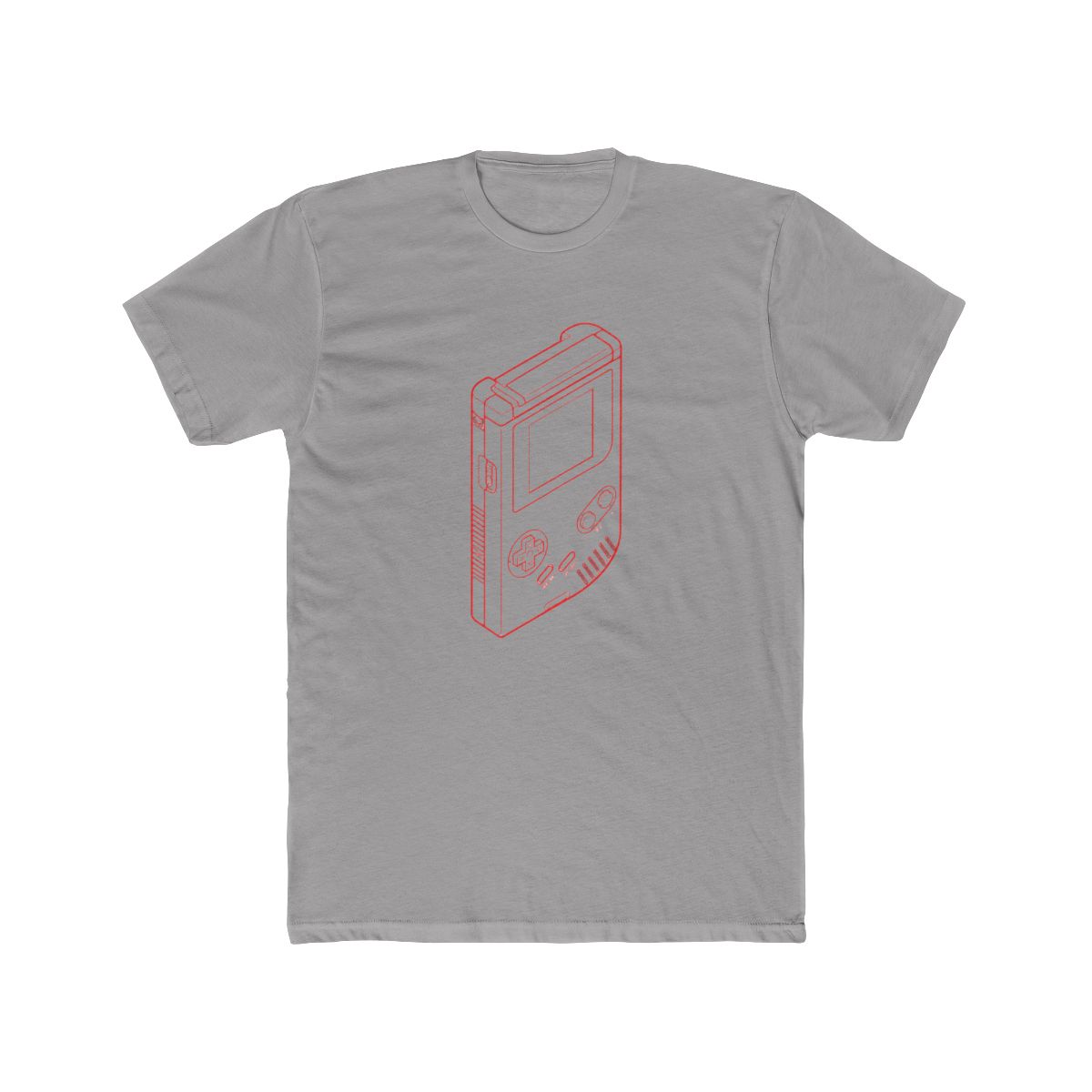 Nintendo Game Boy T-Shirt Simple Sketch Design Adult Sleeve Tee - Official t-shirts merchandise